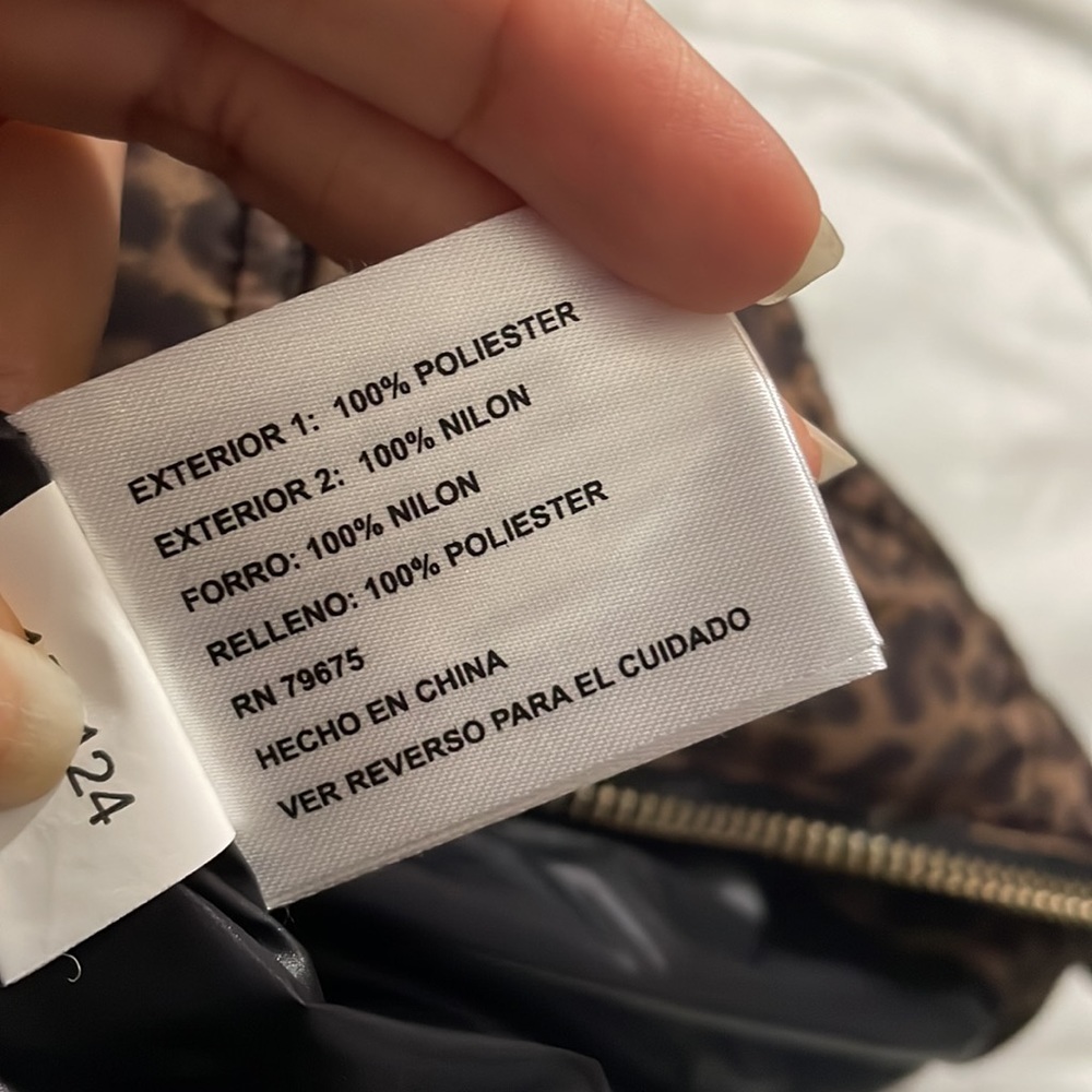 Leopard Print Michael Kors Puffer Jacket - image 8